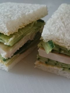 鶏ハムサンドイッチ-レシピのメイン写真
