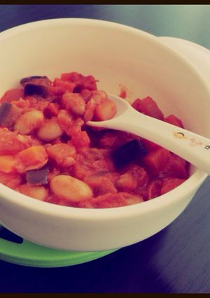 離乳食後期★野菜たっぷりトマト煮込み-レシピのメイン写真