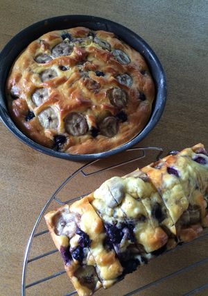 簡単しっとりバナナヨーグルトケーキ-レシピのメイン写真