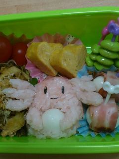 キャラ弁 ラッキー(ポケモン)-レシピのメイン写真