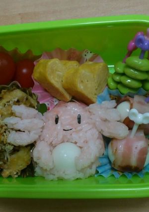 キャラ弁 ラッキー(ポケモン)-レシピのメイン写真