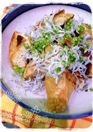 厚揚げとしらすの塩だれ和え-レシピのメイン写真