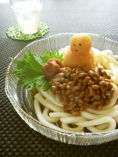 梅と納豆と大根おろしの冷やしうどん-レシピのメイン写真