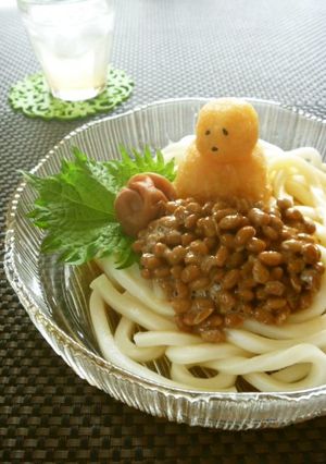 梅と納豆と大根おろしの冷やしうどん-レシピのメイン写真