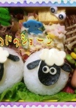 簡単！ひつじのショーン☆キャラ弁・遠足-レシピのメイン写真