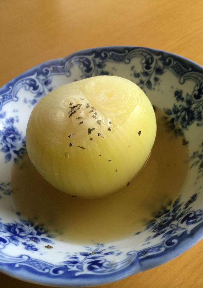 @玉ねぎ丸っとスープ-レシピのメイン写真