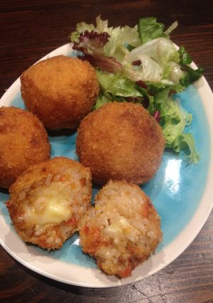 ドライトマトのライスコロッケ-レシピのメイン写真