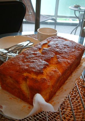 完熟バナナケーキ-レシピのメイン写真