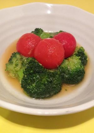 ブロッコリーとプチトマトのマリネ-レシピのメイン写真