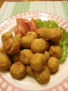 カレー風味♡里芋のモチ②揚げ♪-レシピのメイン写真