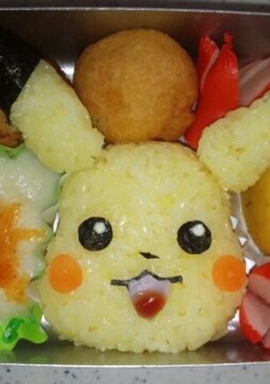 キャラ弁☆ピカチュウ-レシピのメイン写真