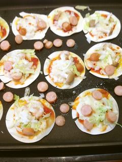 餃子の皮でパリパリピザ-レシピのメイン写真