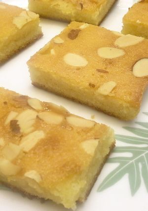 ハワイのお菓子！アーモンド入りバター餅-レシピのメイン写真