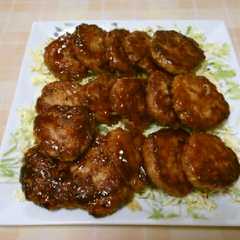 豚挽き肉ともやしの照り焼きつくね-レシピのメイン写真