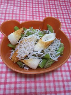 アスパラ竹輪しらすサラダ-レシピのメイン写真