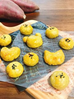 フープロで♡簡単なめらかスイートポテト-レシピのメイン写真