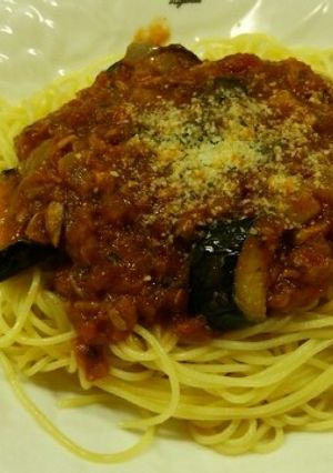 ツナのトマトパスタ-レシピのメイン写真