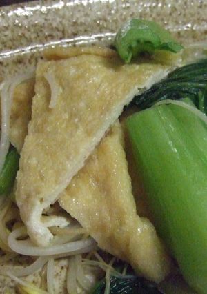 チンゲン菜と豆もやしの煮浸し-レシピのメイン写真