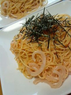 イカと明太子のクリームパスタ★-レシピのメイン写真