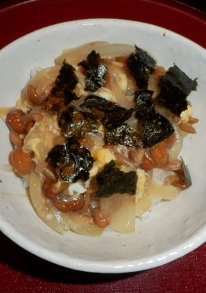 めんつゆで 簡単なめこ丼-レシピのメイン写真