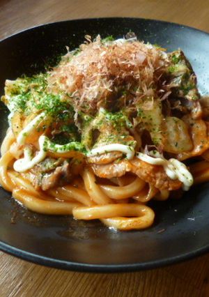 ケチャップソースの焼きうどん♪-レシピのメイン写真