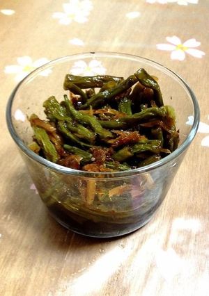 簡単★インゲンの佃煮-レシピのメイン写真