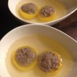 ズッキーニの肉詰めスープ