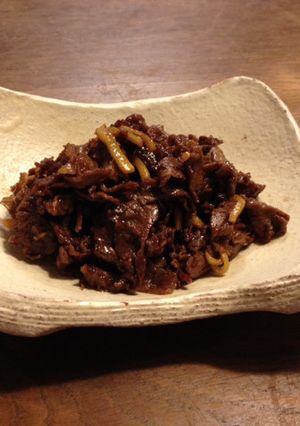 ★ 牛肉の生姜炒め煮-レシピのメイン写真