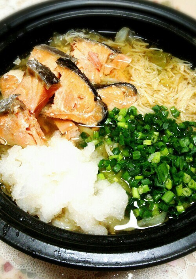 鮭とキャベツとえのきのおろし煮☆-レシピのメイン写真