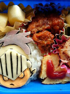 簡単 キャラ弁☆オレカバトル☆戦士タンタ-レシピのメイン写真