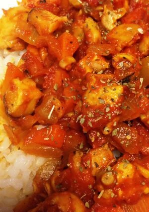 トマト缶とカレー粉でヘルシーカレー♪-レシピのメイン写真