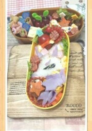 妖怪ウオッチ★キｭウビ弁当-レシピのメイン写真