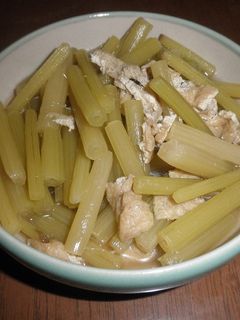 ふきと油揚げの煮物-レシピのメイン写真