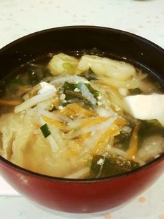 具だくさん味噌汁-レシピのメイン写真