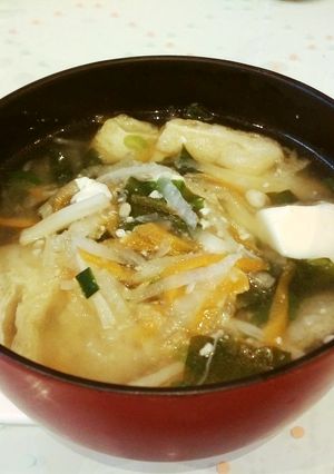 具だくさん味噌汁-レシピのメイン写真