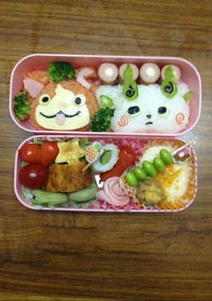 妖怪ウォッチのキャラ弁-レシピのメイン写真