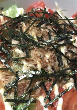 簡単サラダうどん-レシピのメイン写真