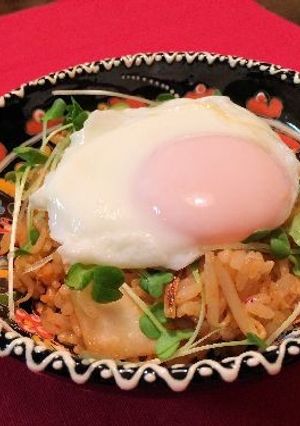 玉子キムチ丼-レシピのメイン写真