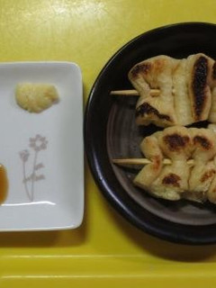 油揚げを串に刺して焼くだけ-レシピのメイン写真
