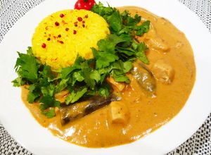 トマト＆ココナッツクリームチキンカレー-レシピのメイン写真