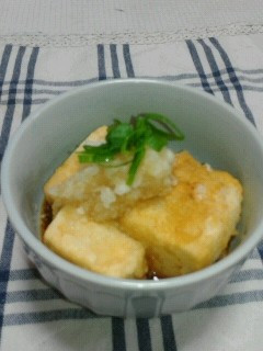 めんつゆで簡単♪うちの揚げ出し豆腐☆-レシピのメイン写真