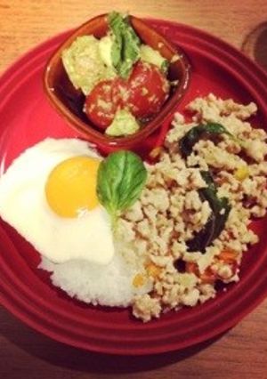 うちのガパオ丼-レシピのメイン写真