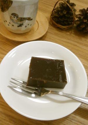 お花見に✿桜が香る水ようかん-レシピのメイン写真