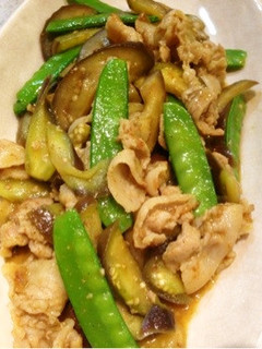 茄子と豚肉のカレー炒め-レシピのメイン写真