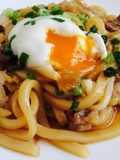 レンジで簡単＊すき焼き風うどん
