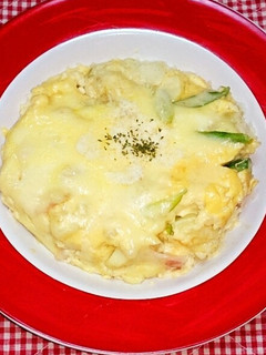 新じゃがたっぷりのチーズオムレツ♡-レシピのメイン写真