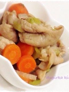 グローブが香るモツの塩煮込み-レシピのメイン写真