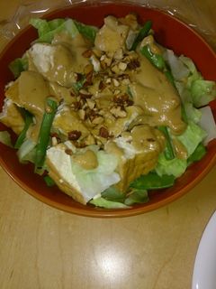 茹で野菜と厚揚げのサラダ-レシピのメイン写真