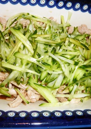 チキンときゅうりのさっぱりおかず-レシピのメイン写真
