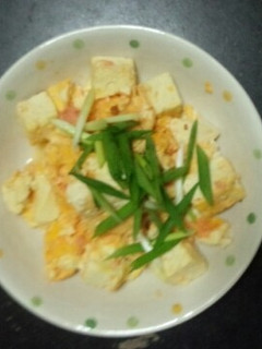 豆腐とタラコのオムレツ-レシピのメイン写真